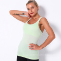 Womens Tank Tops Muscle Shirts Fitted Racer Back Tank Top Soft Ribbed 2 In 1 Yoga Tops With Built In Bra